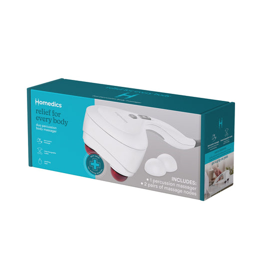 MASSAGER, DUO PERCUSSION BODYW/HEAT