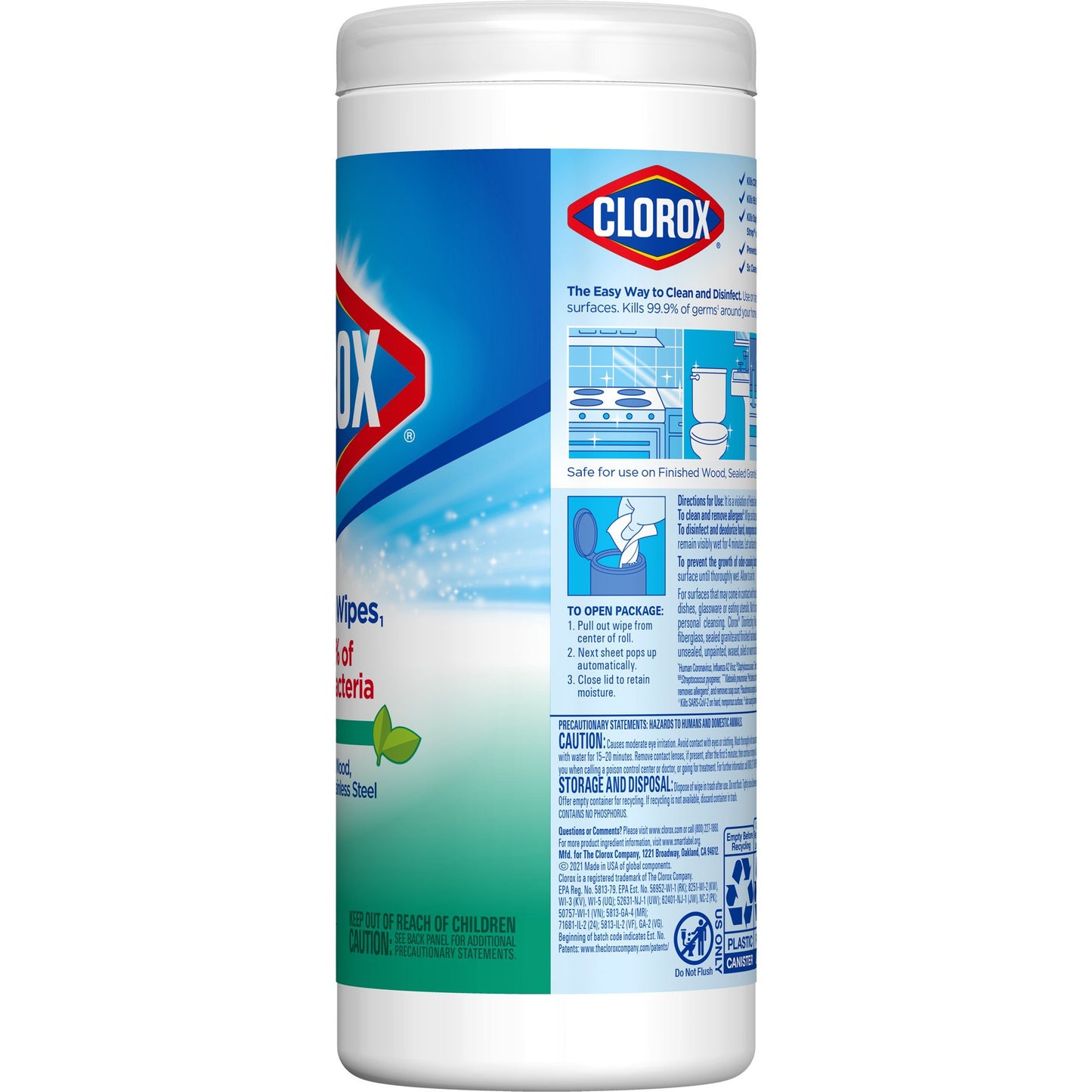 WIPE, CLOROX DISINFECTING FRESH SCNT