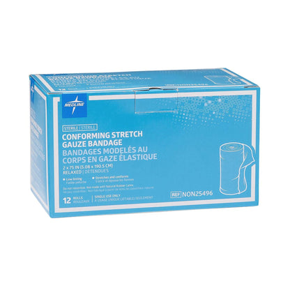 GAUZE, SOFTFORM ROLL STR LF 2"X75"