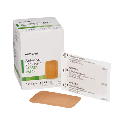 BANDAGE, ADHSV FABR PATCH 2X3