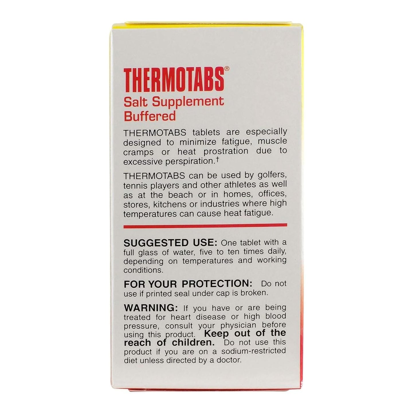 THERMOTAB, TAB