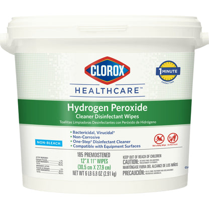 WIPE, WET CLOROX HYDROGEN PEROXIDE 12X11"
