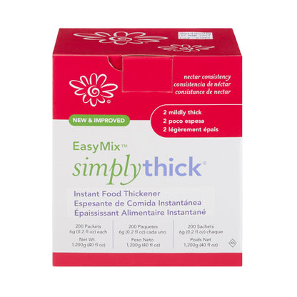 SIMPLY THICK, GEL NECTAR 6GM INDIVIDUAL PACKETS