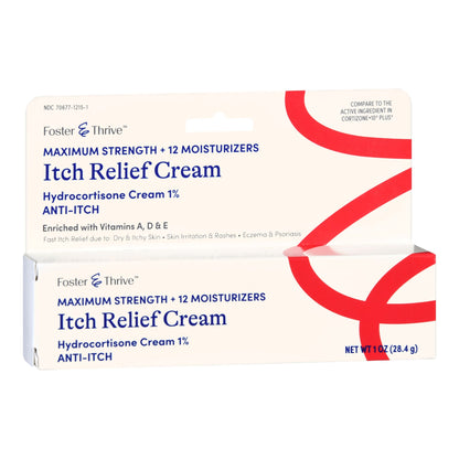 HYDROCORTISONE, CRM FT SM MAXSTRNTH 1% 1OZ