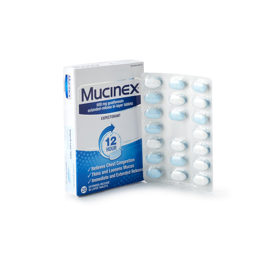 MUCINEX, TAB ER 600MG