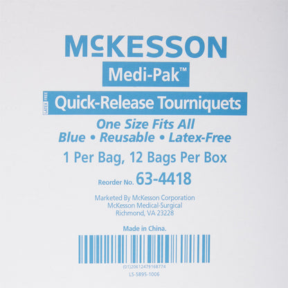 TOURNIQUET, QUICK RELEASE BLU