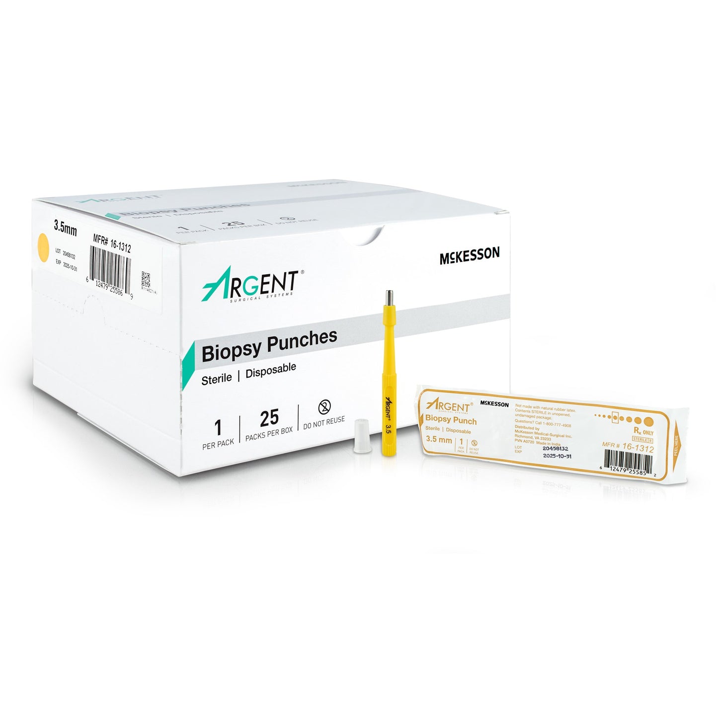 PUNCH, BIOPSY DISP STR 3.5MM