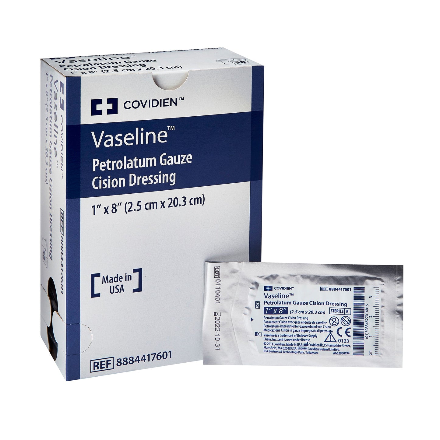 GAUZE, CISION DRSNG STR 1"X8"