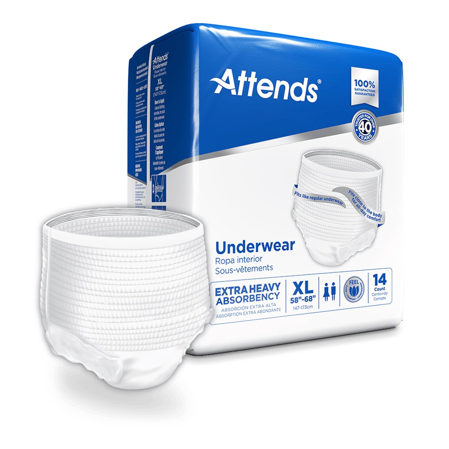 UNDERWEAR, CARE XLG