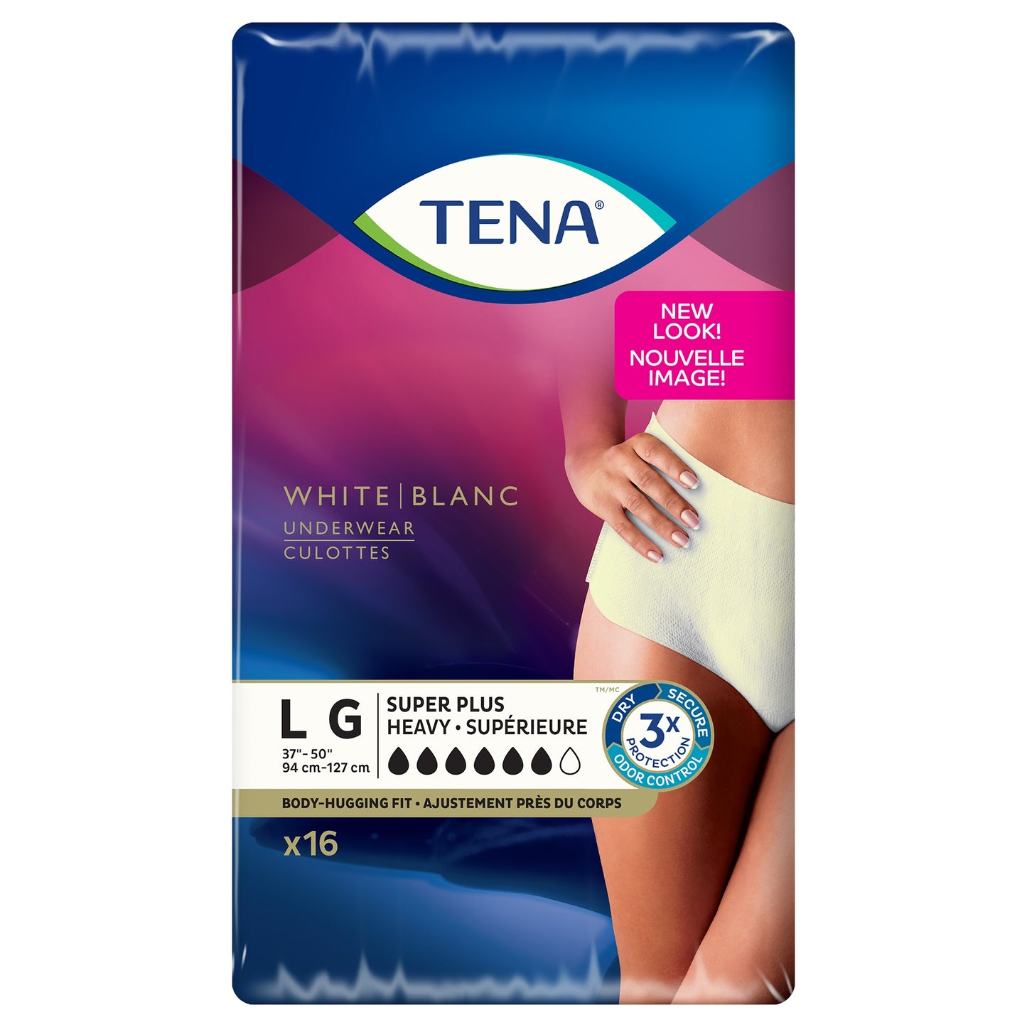 UNDERWEAR, WMN TENA LG 37-50