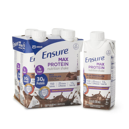 ENSURE, MAX PROTEIN RTD CAFE MILK CHOC 300ML