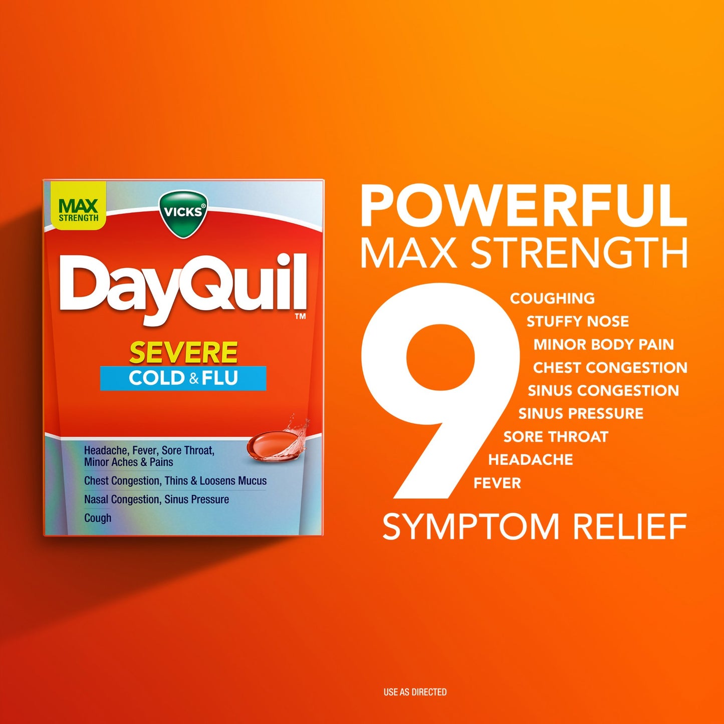 DAYQUIL, LIQ CAP VICKS SEVERECOLD & FLU