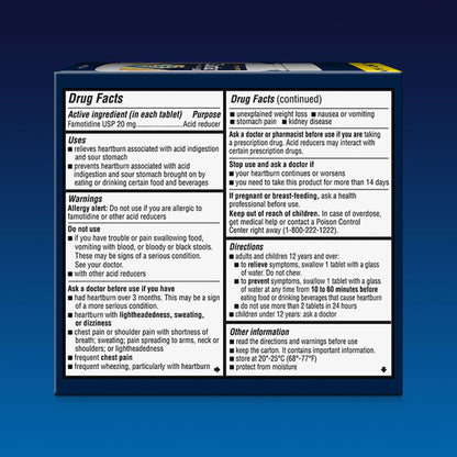 ZANTAC, TAB MAXIMUM STRENGTH 20MG