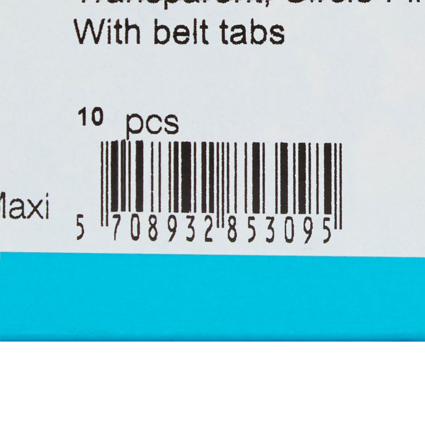 POUCH, OST CONVEX SENSURA TRANSPARENT 3/8"X1 11/16"