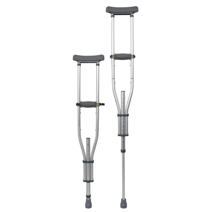 CRUTCH, UNDERARM ADJ ALUM UNIV38.5"-62.5"