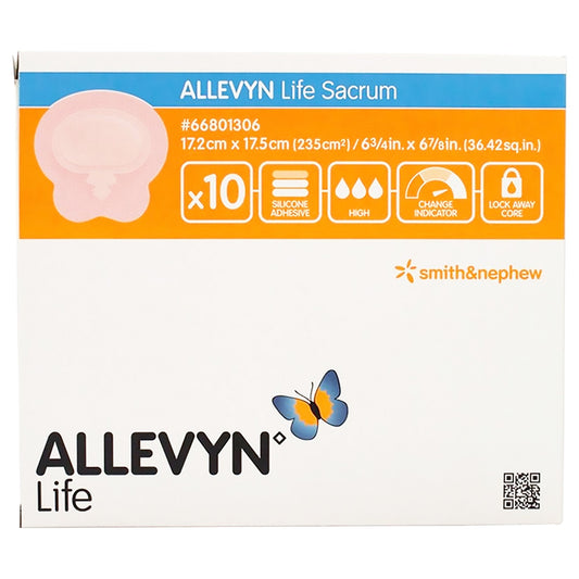 DRESSING, WND ALLEVYN LIFE SACRUM STR SM 7X7"