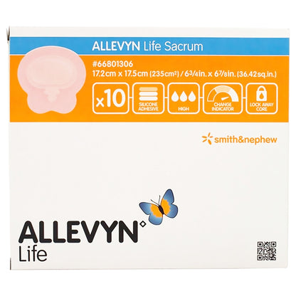 DRESSING, WND ALLEVYN LIFE SACRUM STR SM 7X7"