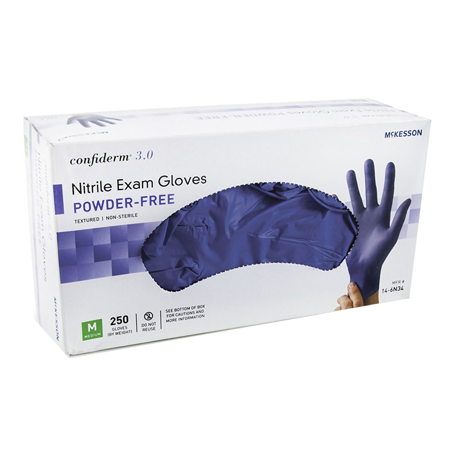 GLOVE, EXAM NTRL MED N/S 3.0