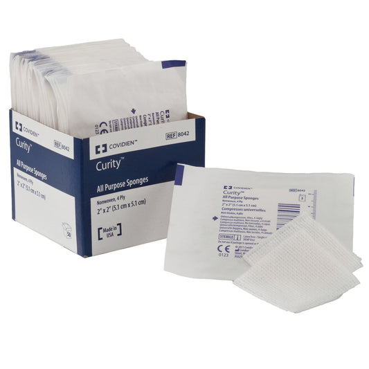 SPONGE, GAUZE CURITY STR 3"X3"