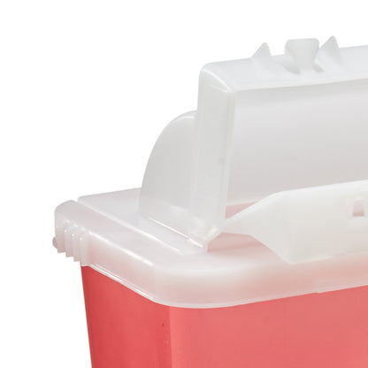 CONTAINER, SHARPS RED 5QT