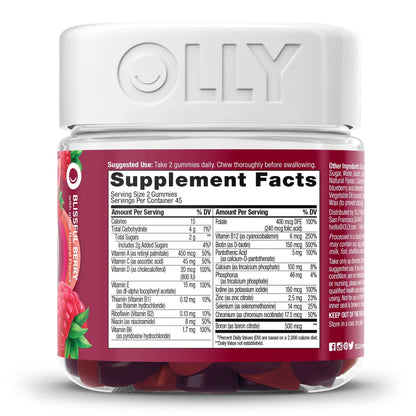 OLLY, GUMMY WMNS MULTI BERRY