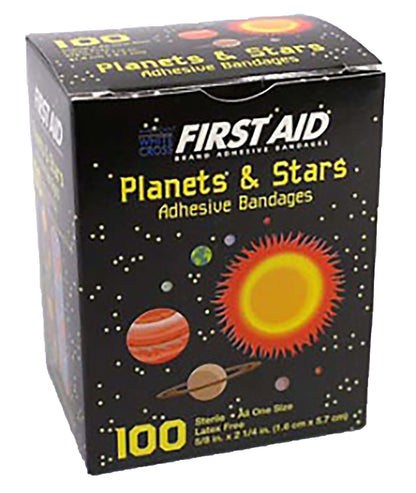 BANDAGE, ADH PLANET/STARS 5/8X2.25"
