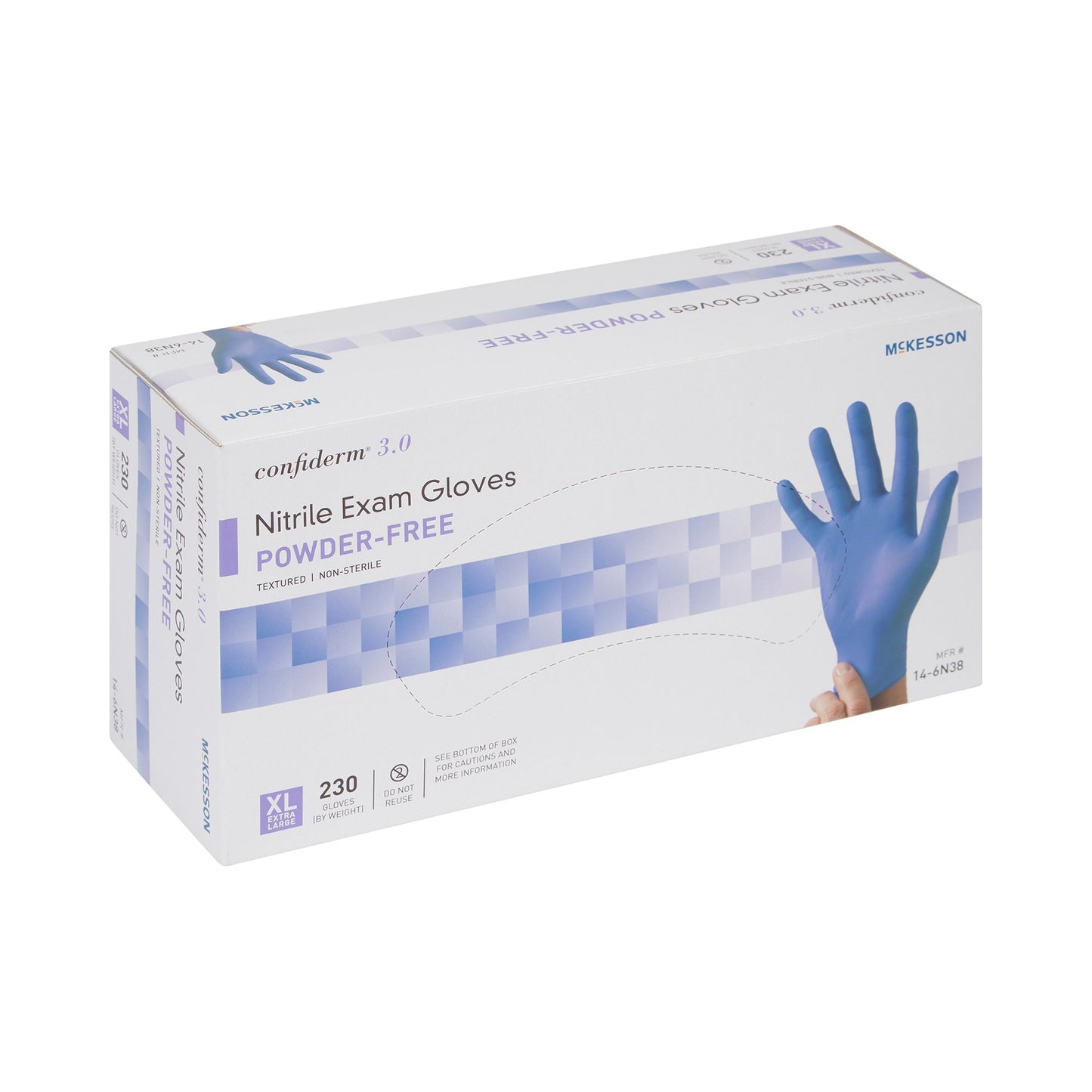 GLOVE, EXAM NTRL XL N/S 3.0