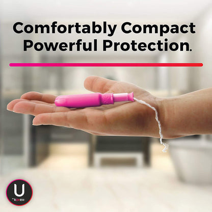 TAMPON, U BY KOTEX CLICK SUPERPREM REG ABSRB
