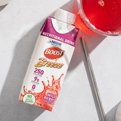 BOOST BREEZE, VARIETY ORG & WILDBERRY 8OZ