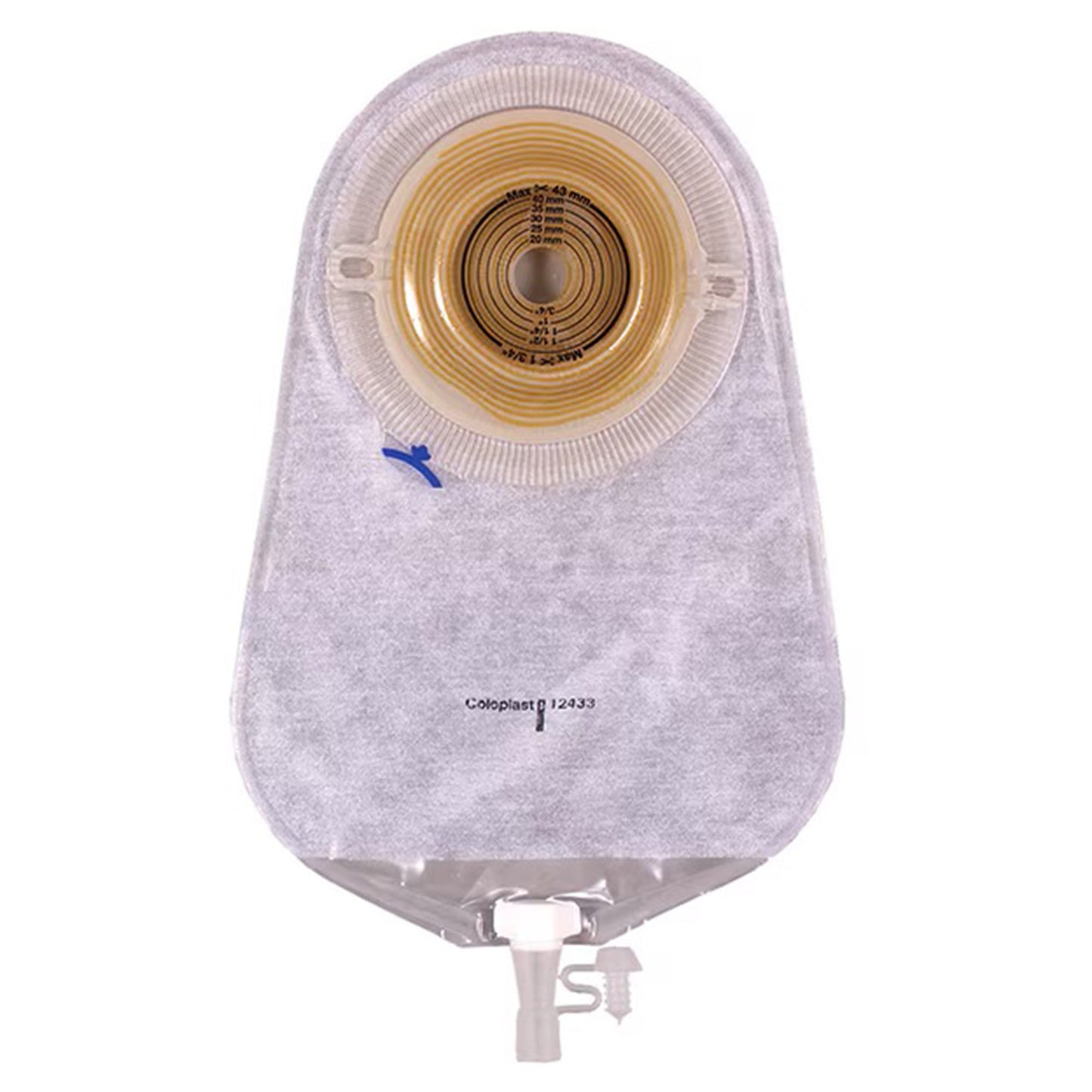 POUCH, UROSTOMY TRANSP 1"
