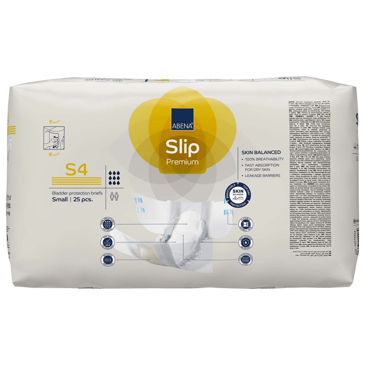 BRIEF, INCONT ABENA SLIP PREMADLT S4 SM
