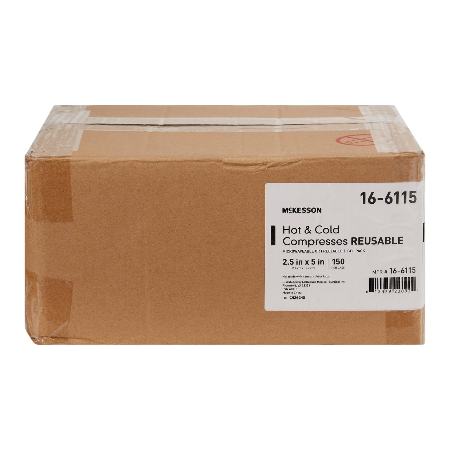 COMPRESS, RUSBL HOT/COLD LF XSM 2.5"X5"