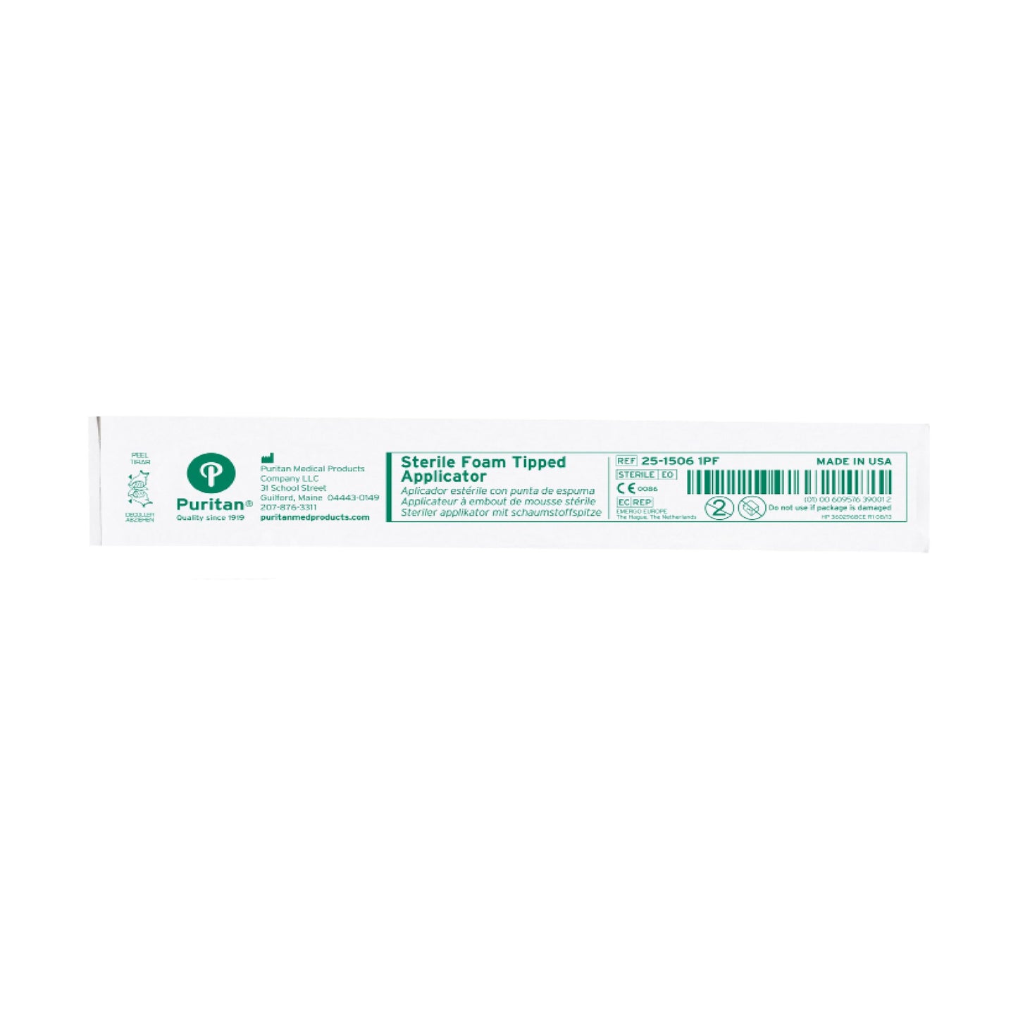 APPLICATOR, FOAM TIP STR 6"