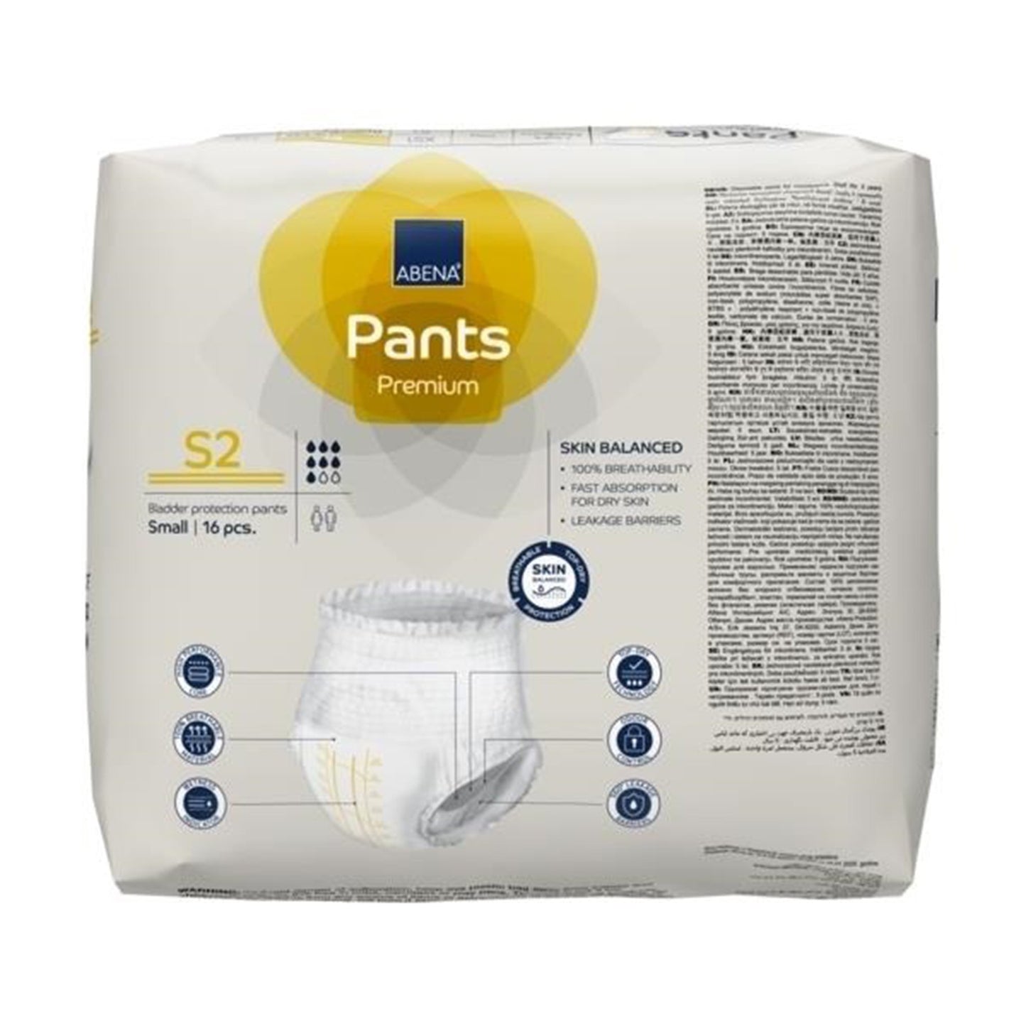 UNDERWEAR, INCONT ABENA PROT PREM S2 SM