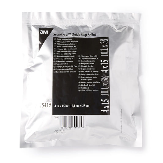 SPLINT, FIBERGLASS PADDED QUICKSTEP 4"X15"