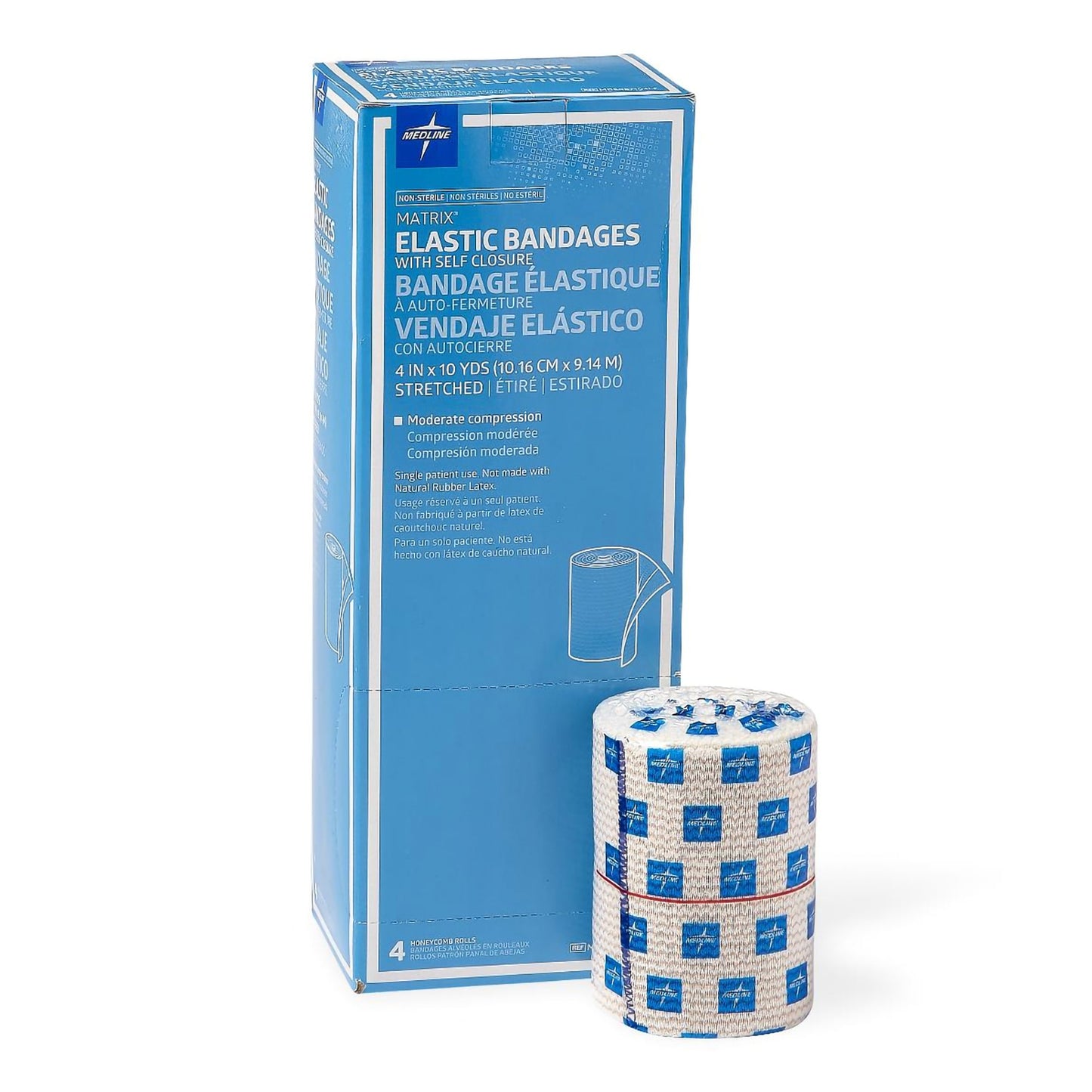 BANDAGE, ACE ELAS 4"X10YDS