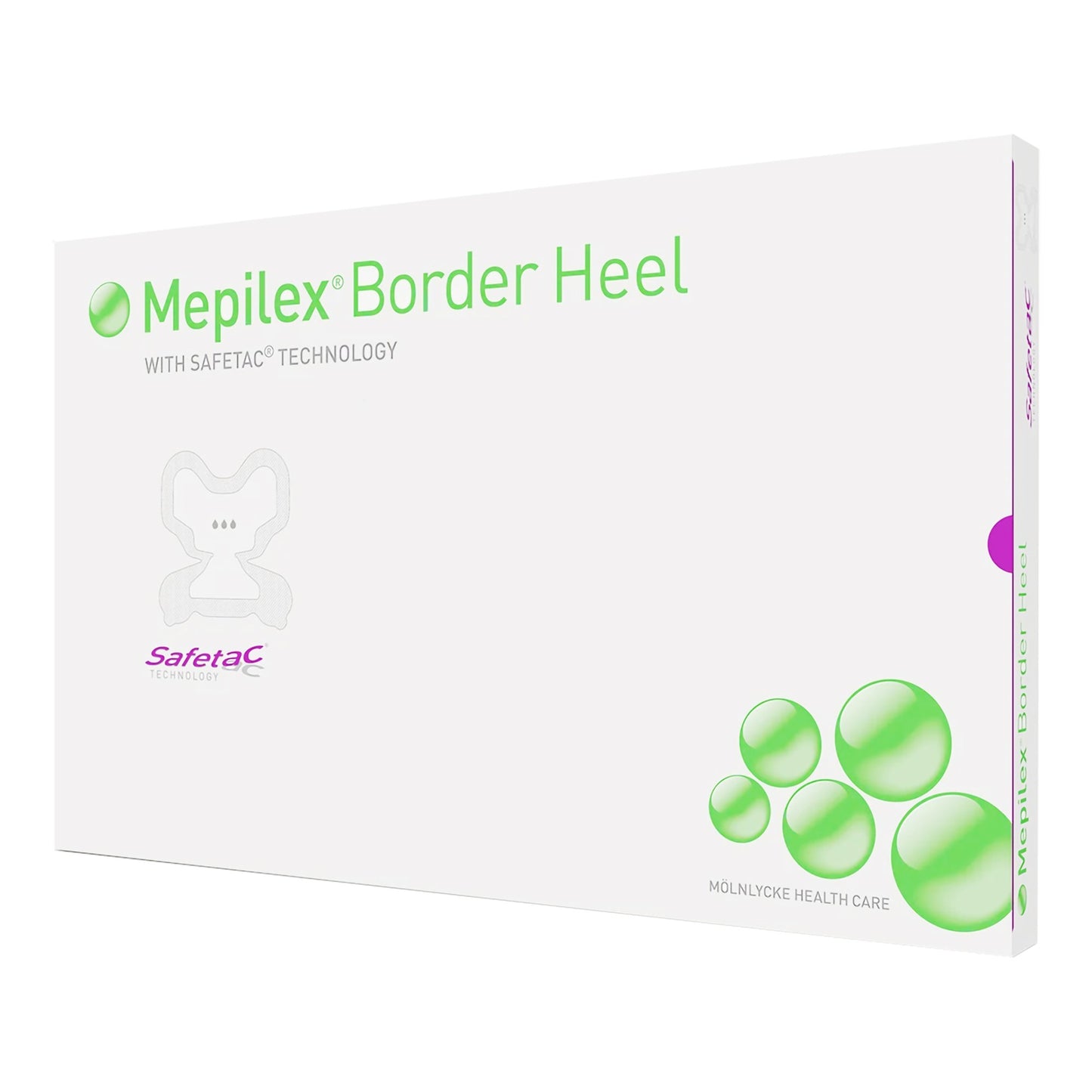 DRESSING, MEPILEX BORDER HEEL22X23CM