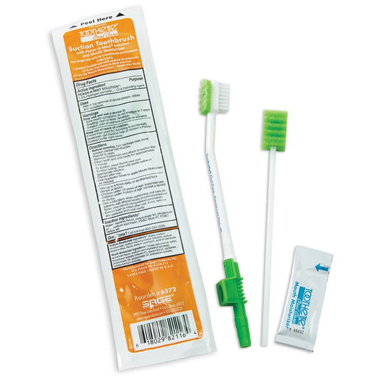 BRUSH, ORAL SCTN W/PEROX-A-MINT SNGL USE