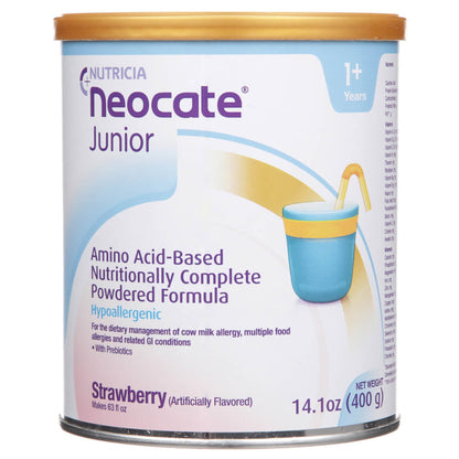 NEOCATE JR, PDR W/PREBIOTICS STRAWBERRY 14.1OZ