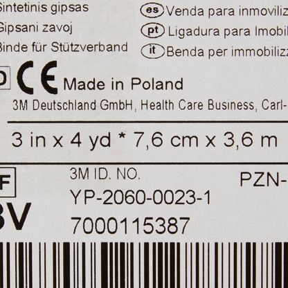 TAPE, CAST SCOTCHCAST 3"X4YDSBRT GRN