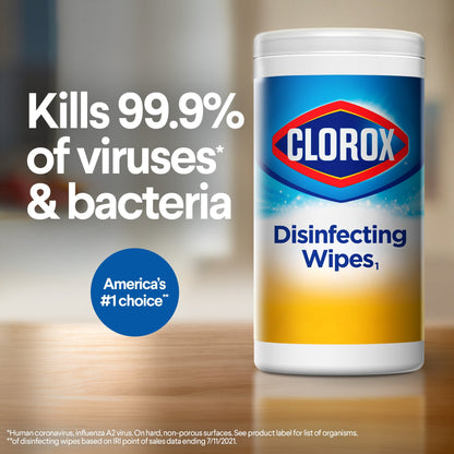 WIPE, CLOROX DISINF LEMON FRESH