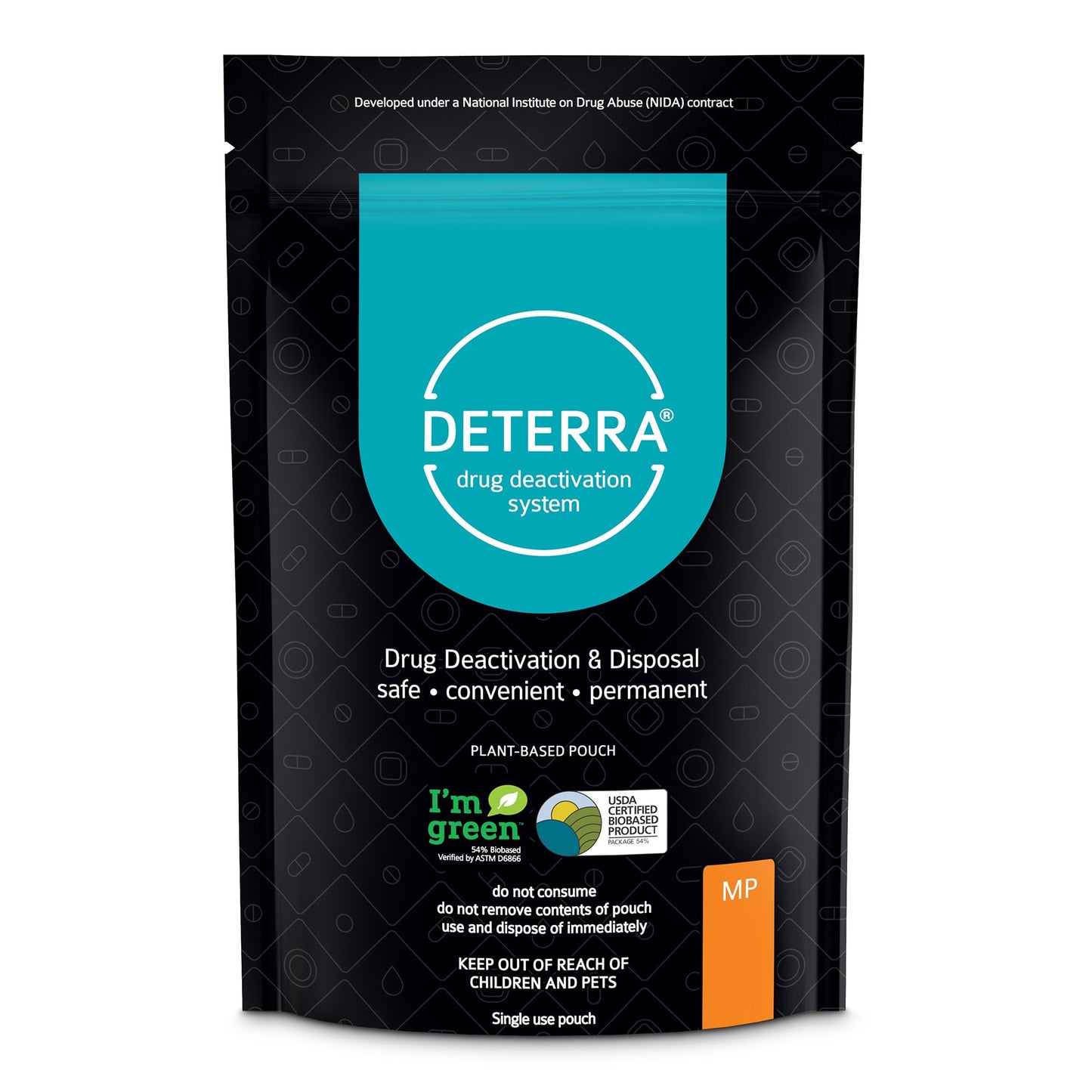 POUCH, DRUG DISPOSAL DETERRA MED 45PILL/POUCH