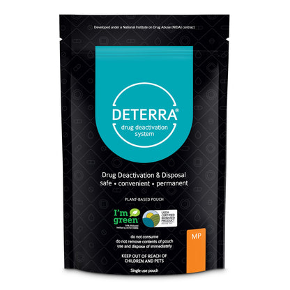 POUCH, DRUG DISPOSAL DETERRA MED 45PILL/POUCH