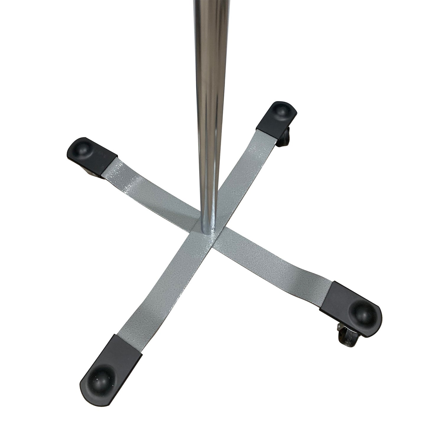 POLE, IV 2HOOK 4LEG BASE ECONOMY