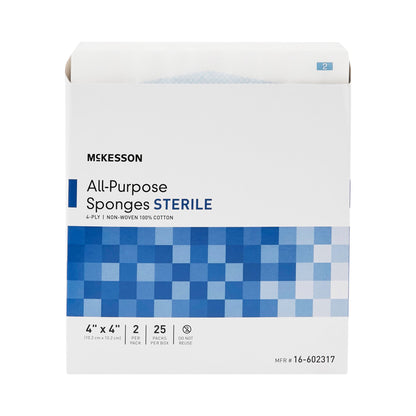 SPONGE, UNIV STR 4X4 4PLY LF