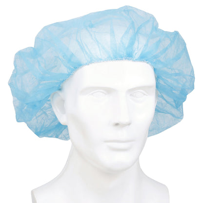 CAP, BOUFFANT LF SB BLU 21"