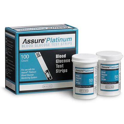 TEST STRIP, BLD GLUC ASSURE PLATINUM