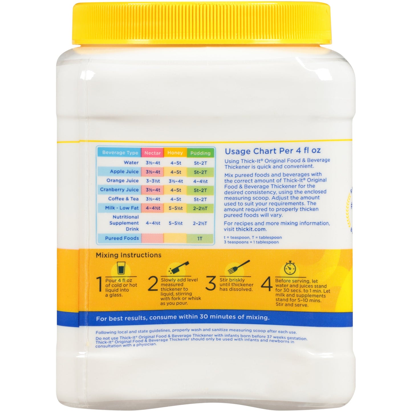 THICK IT, INSTANT FOOD THICKENER 10OZ