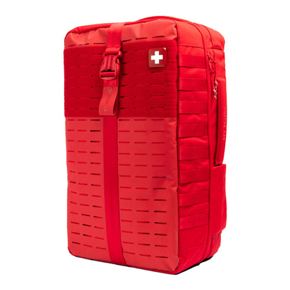FIRST AID KIT, MEDIC PRO 550PCNYLON BAG RED 21X13X13"