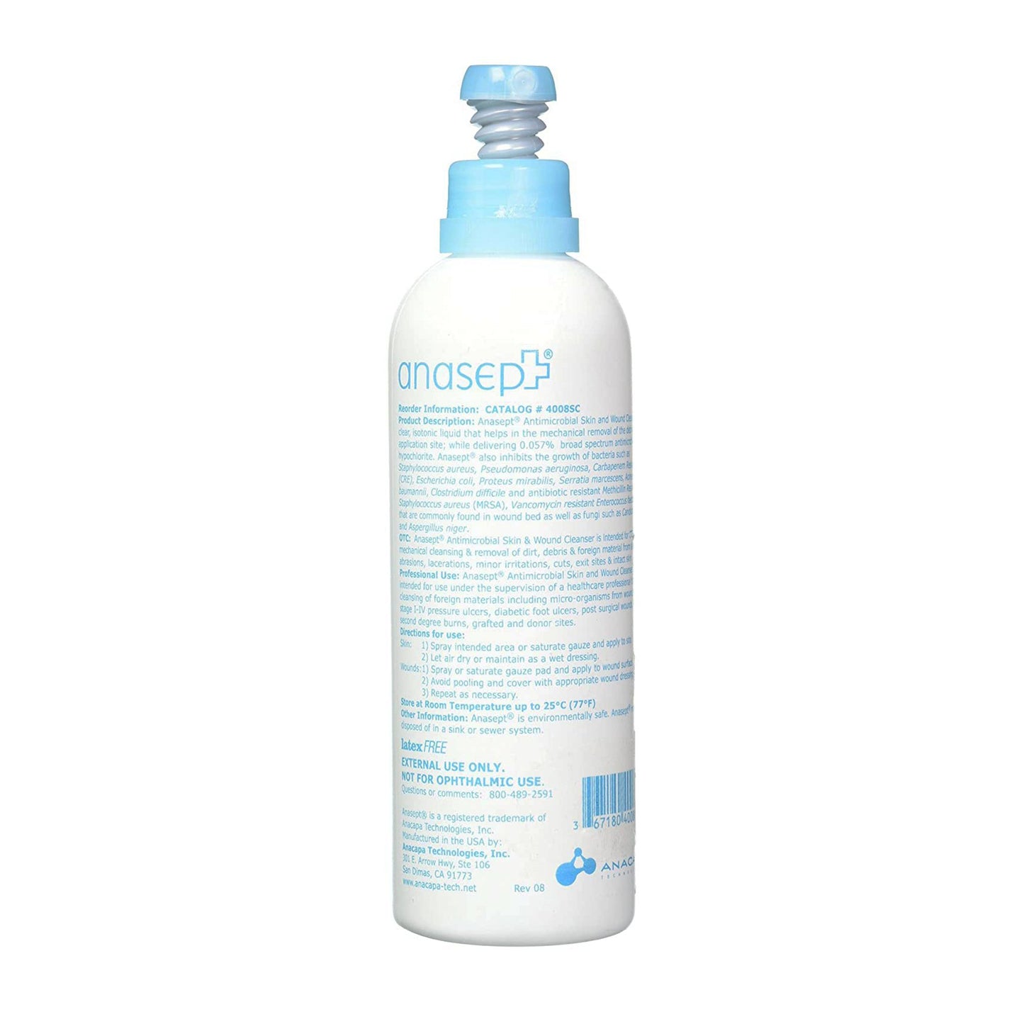 CLEANSER, WND/SKIN ANASEPT ANTIM SPRAY 8OZ
